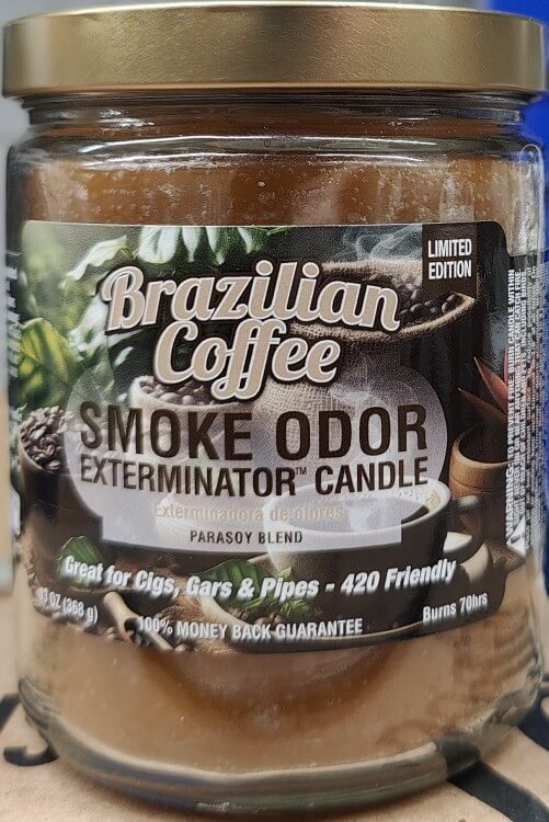 Southland Trade: Smoke Odor Exterminator Candle Brazilian Coffee 13oz